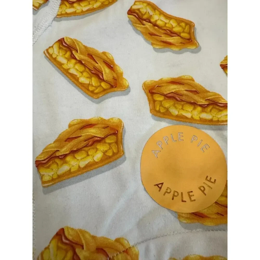 American Eagle boxer apple pie design cotton blend Size XS